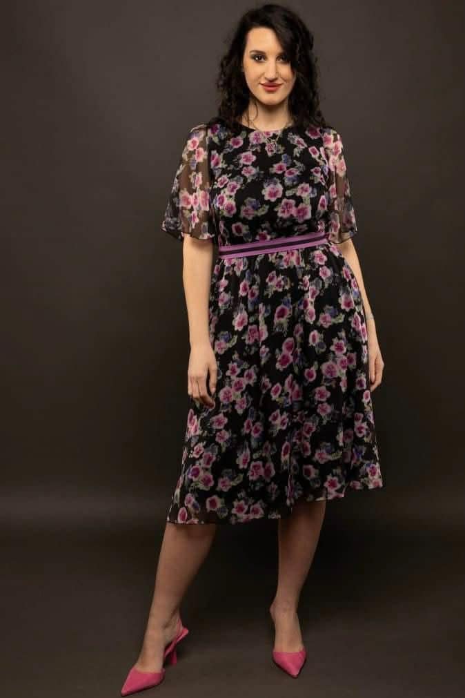 Rochie casual cu imprimeu floral GART - imagine 2