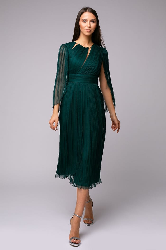 Rochie din mătase naturală Ginette