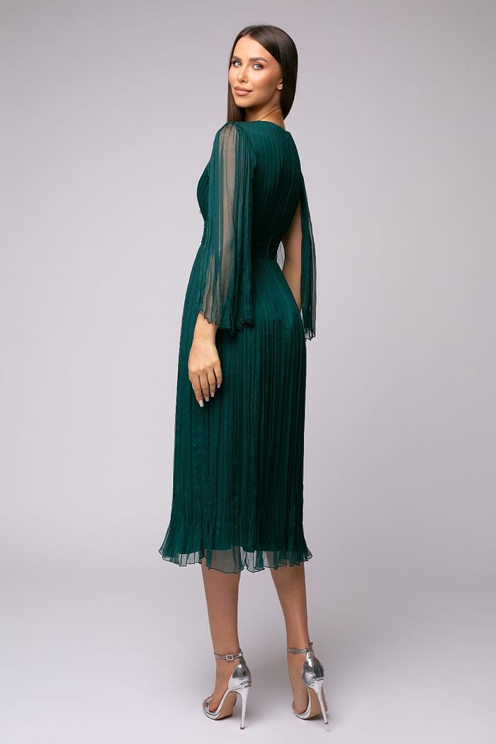 Rochie din mătase naturală Ginette - imagine 3
