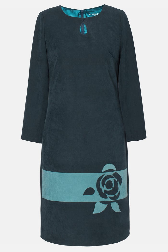 Rochie de zi R 967 turcoaz
