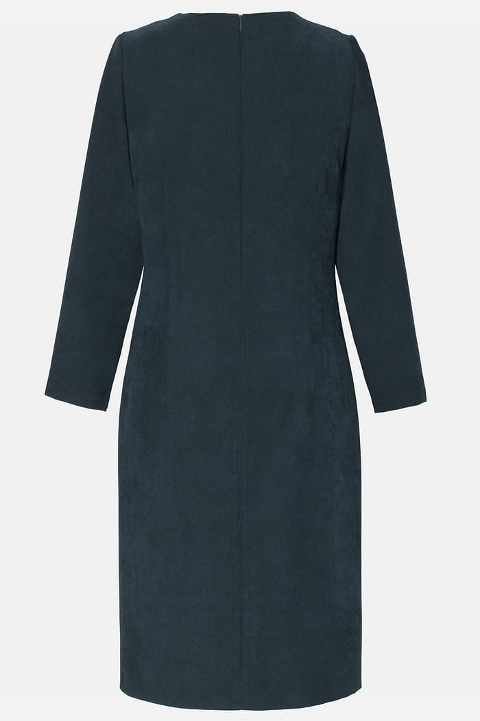 Rochie de zi R 967 turcoaz - imagine 2