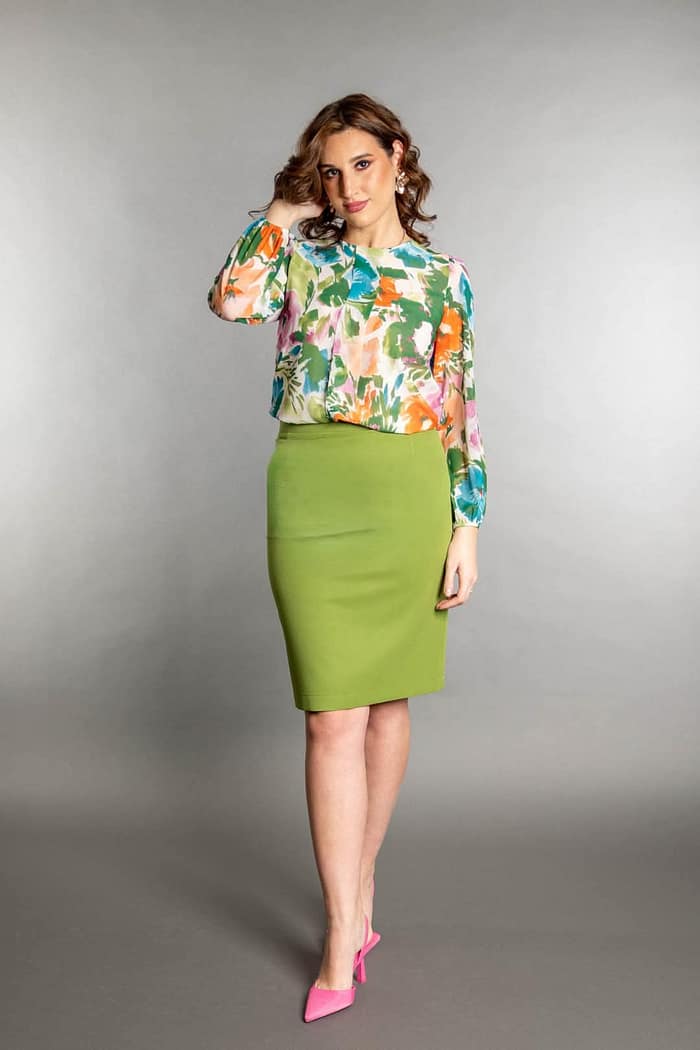 Bluza cu imprimeu floral Gart