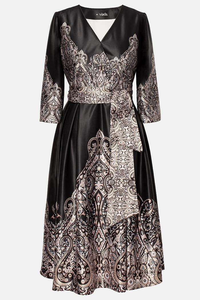 Rochie eleganta R 736 negru