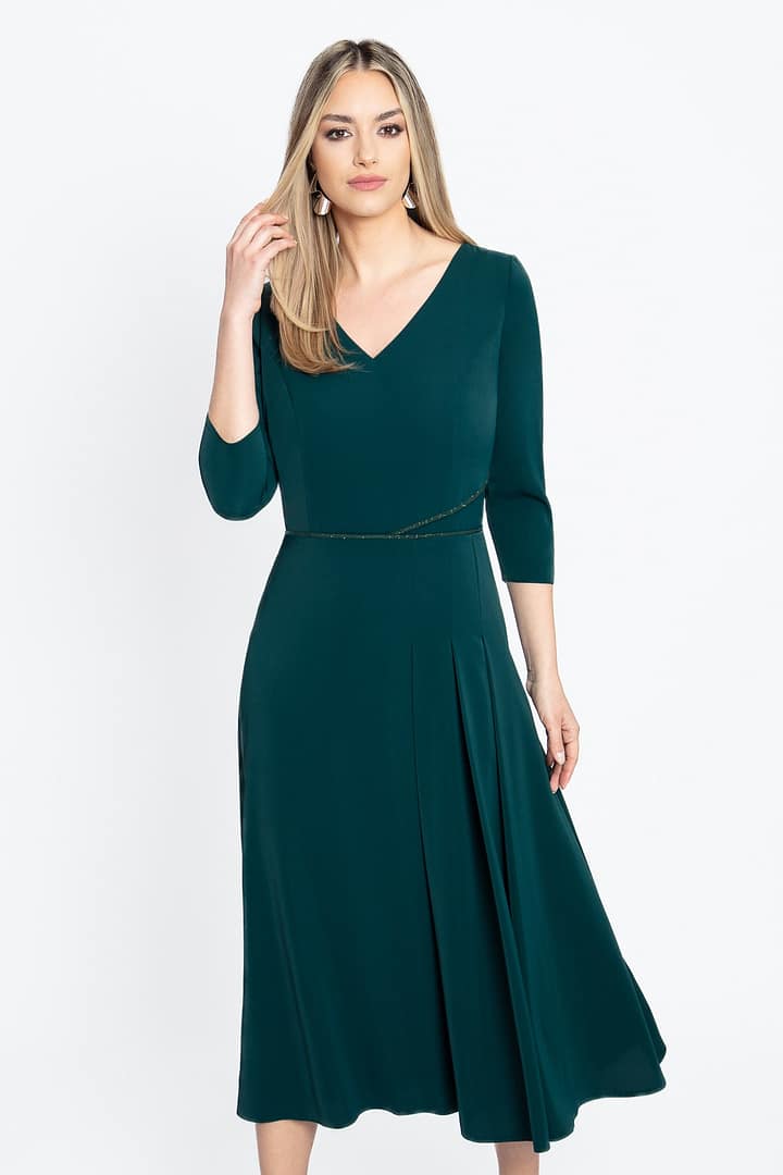 Rochie eleganta verde