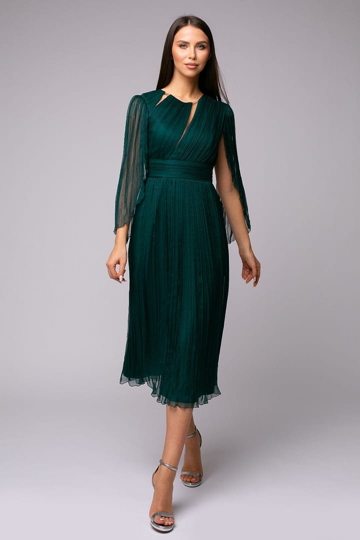 Rochie din mătase naturală Ginette