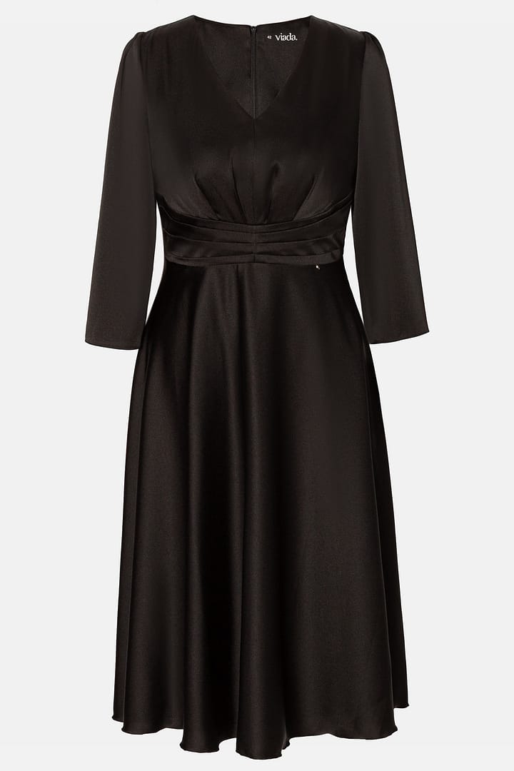 Rochie eleganta R 072 negru - imagine 3