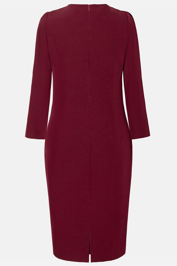 Rochie eleganta R 113 grena - imagine 3