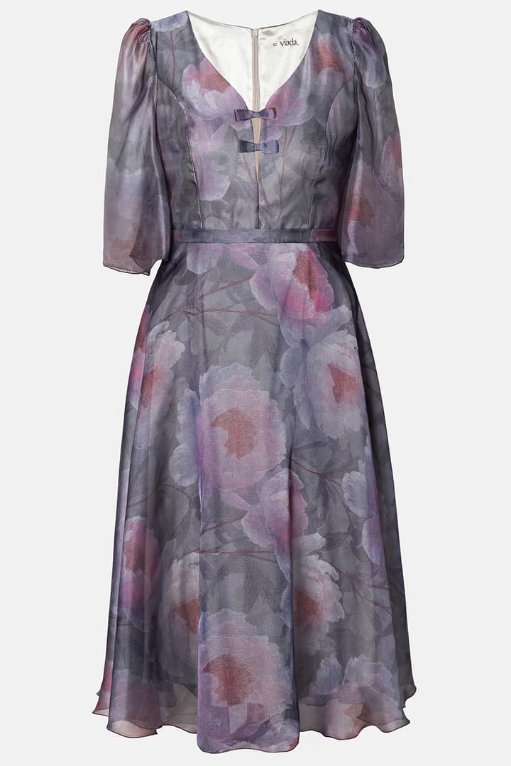 Rochie eleganta din voal - imagine 3