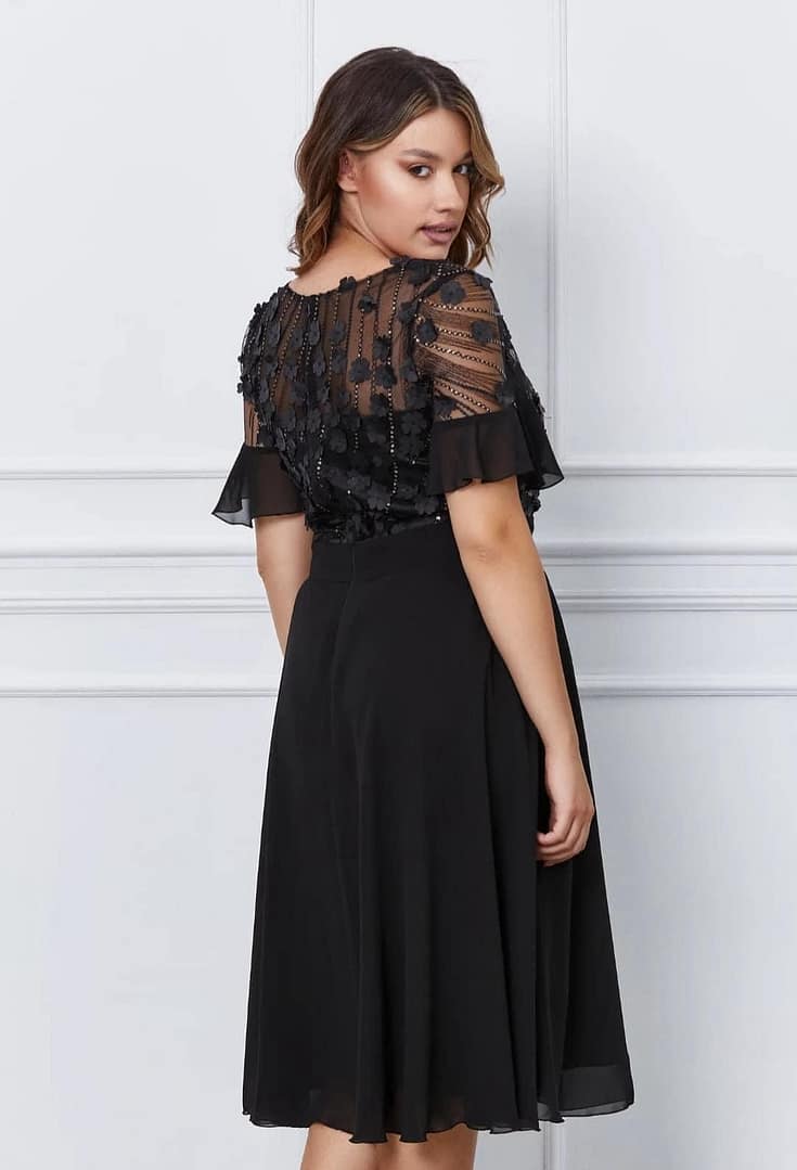 Rochie eleganta neagră - imagine 2